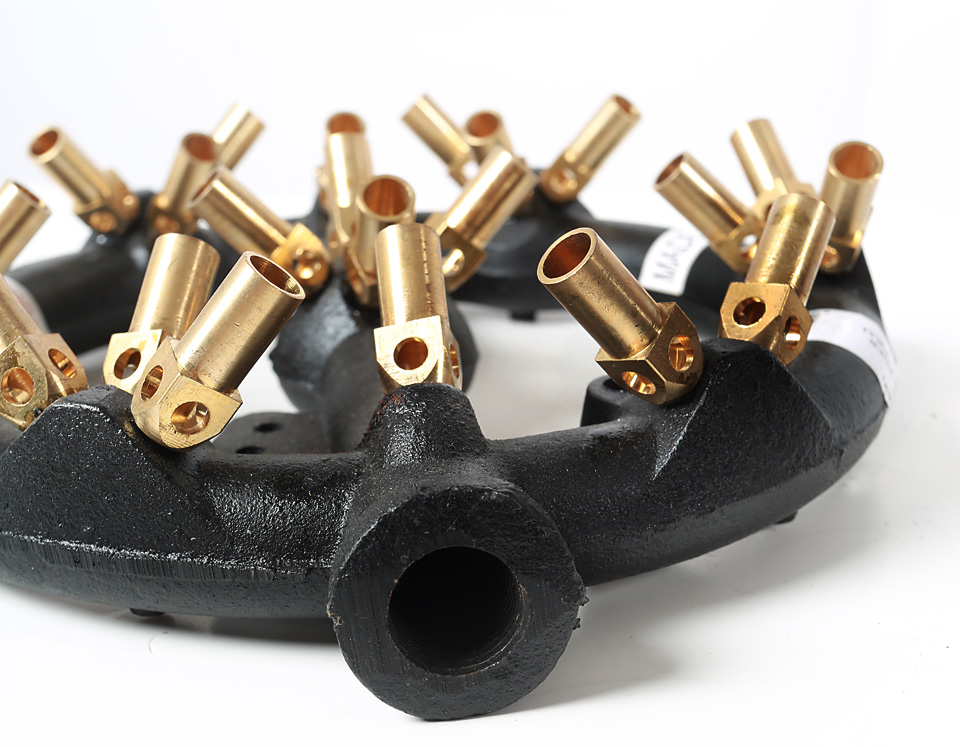 619NG Multi Jet Burner 23 Brass Jet Natural Gas 213 2nd Street