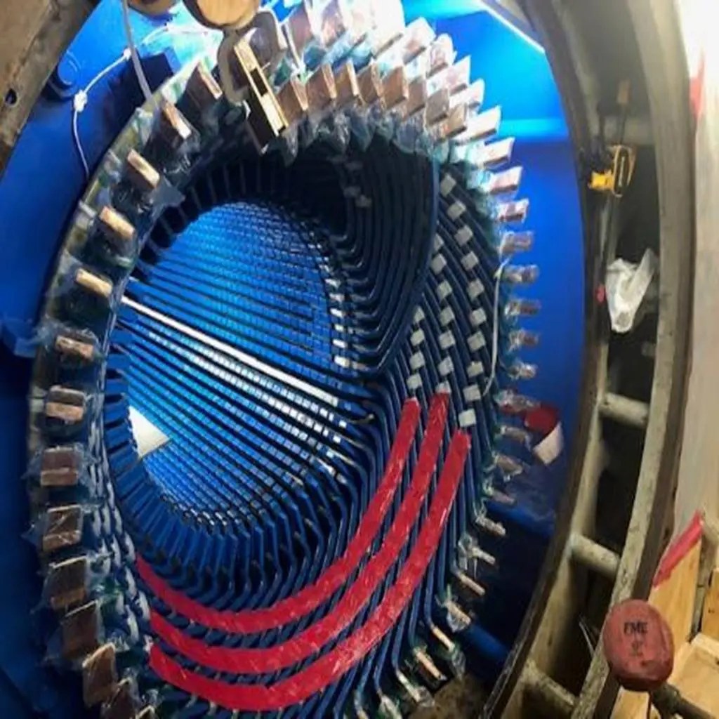Generator Stators & Field Rewinds Plus Modified Hot Gas Path Inspection
