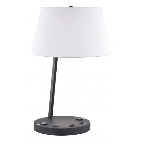 Table Lamp With Shade In Matte Black Manufacturer Of Hospitality Lighting Fixtures
