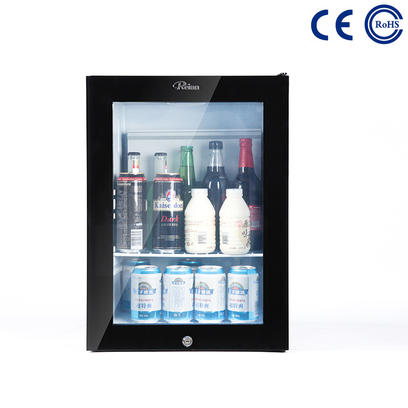Glass Door Refrigerator For Home Bar Glass Designs