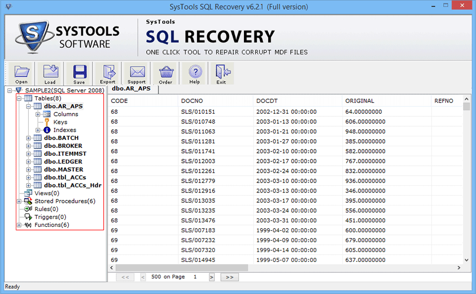 MDF Recovery Software to Repair Corrupt MDF Database Files