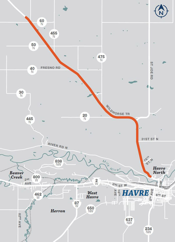 Zoning Map Of Havre Montana