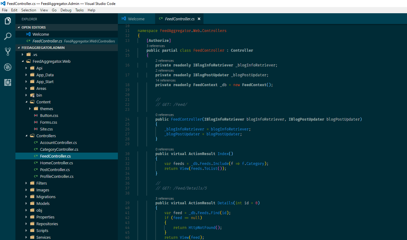 Understanding the DSL Code Visual Studio (Windows)