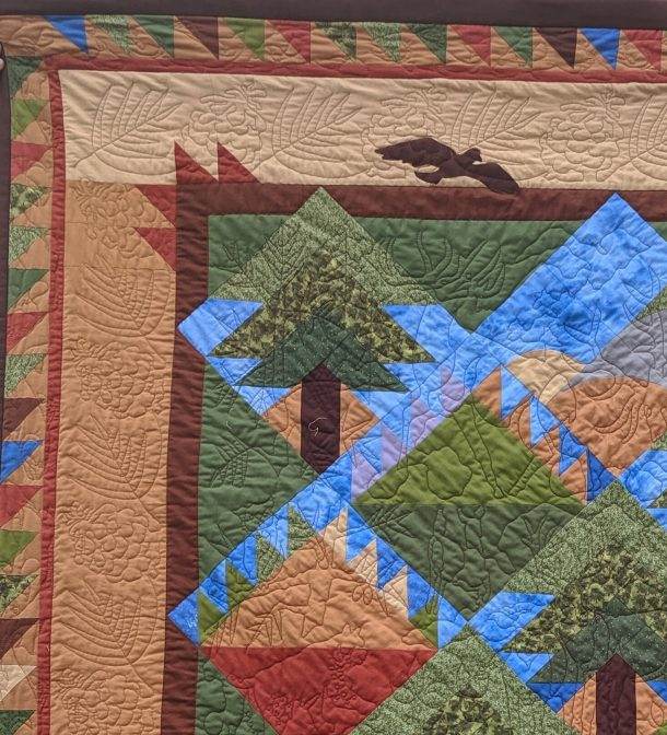 Backwoods Pine Quilt Pattern MeadowLyon Designs