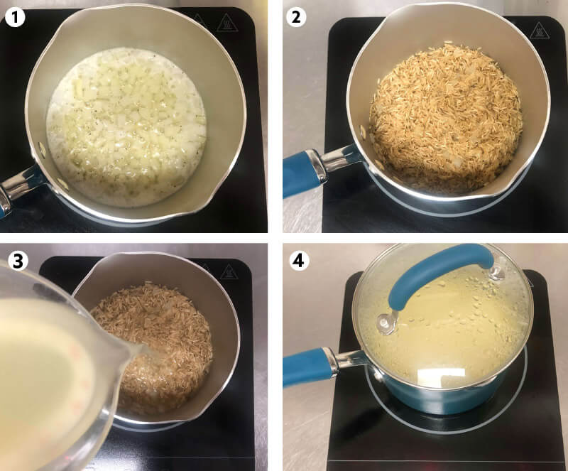 How to Cook Brown Rice In Pot or Saucepan Over Stovetop