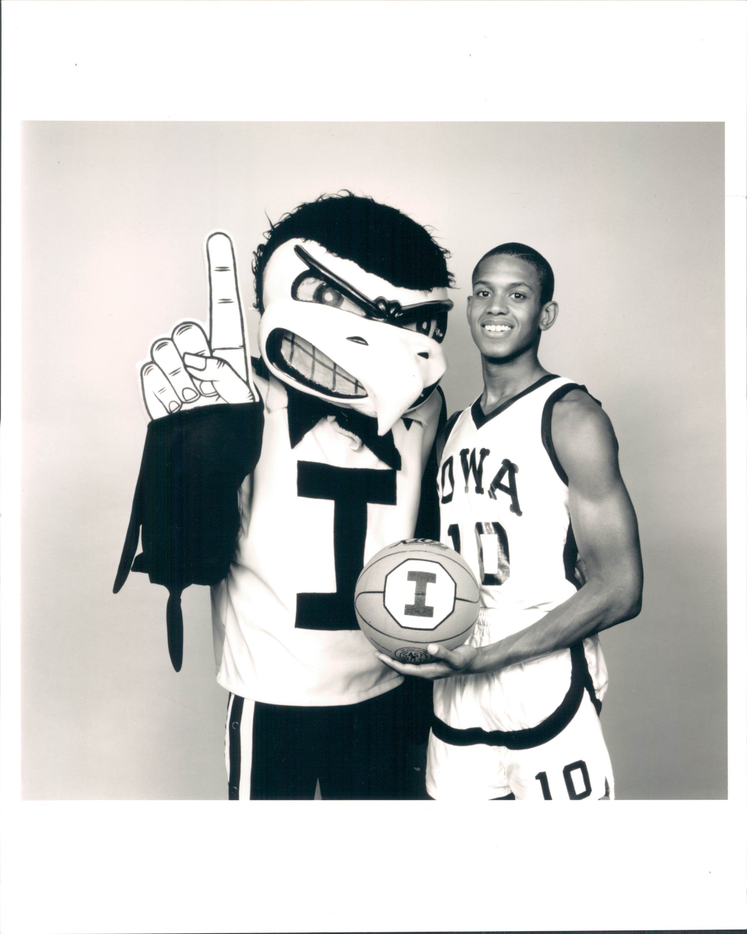 Lot Detail 198795 B.J. Armstrong Iowa and Chicago Bulls "The