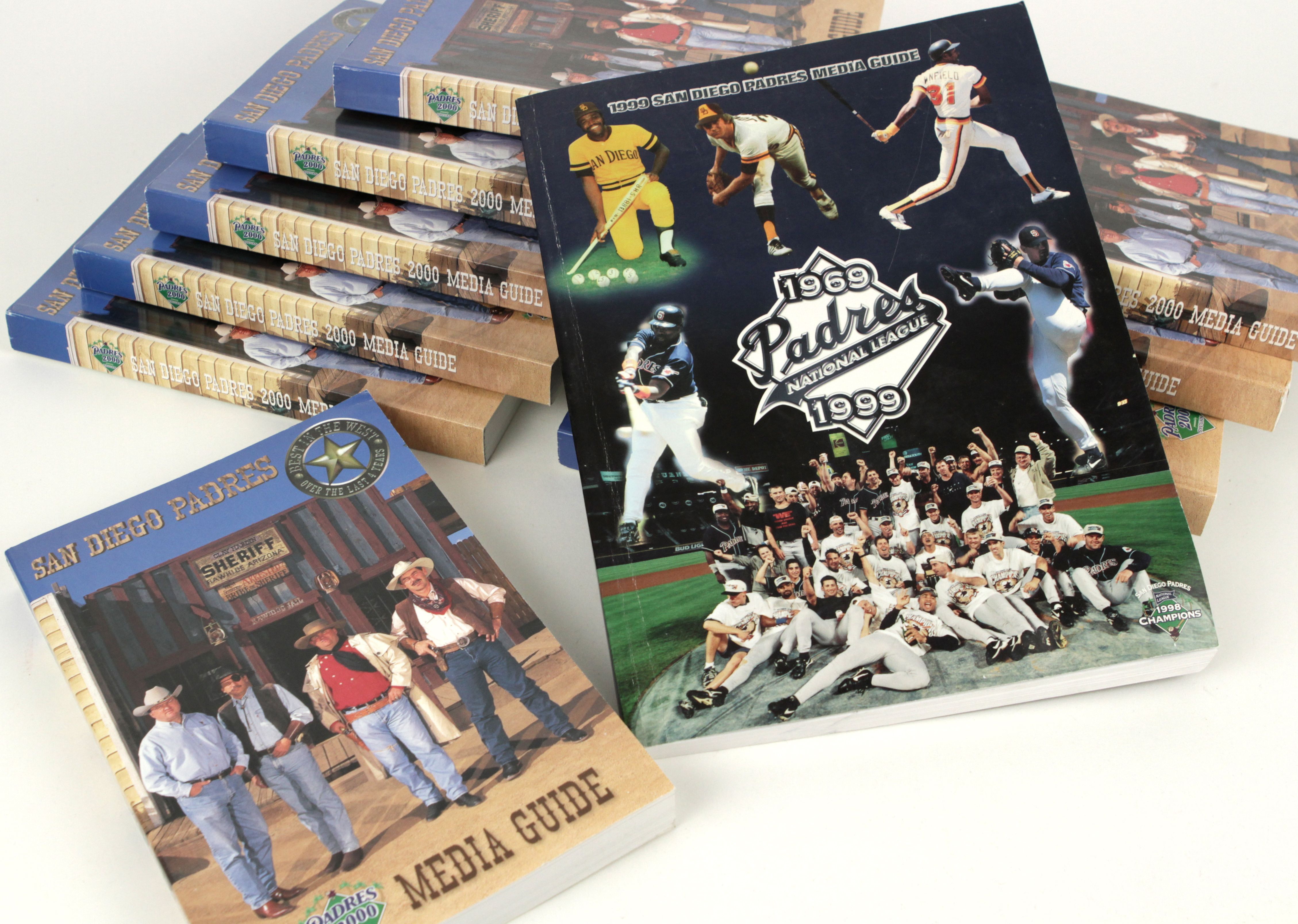 Lot Detail 19992000 San Diego Padres Media Guide Lot