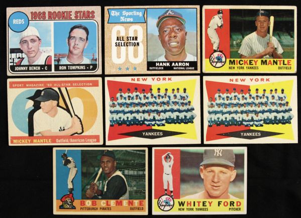 Lot Detail 196169 Topps Baseball Cards Lot of 1100+