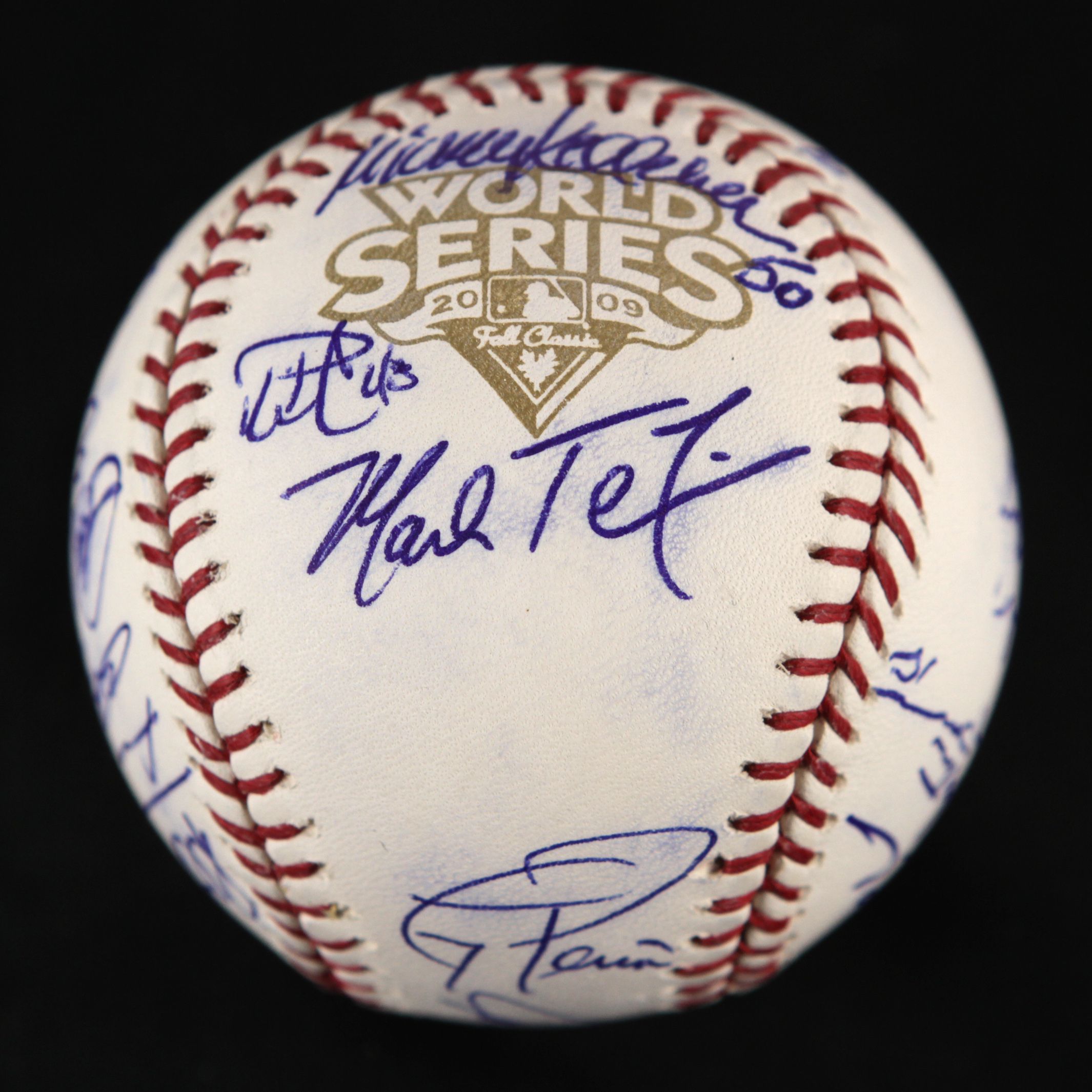 Lot Detail 2009 New York Yankees World Series Champions Team Signed