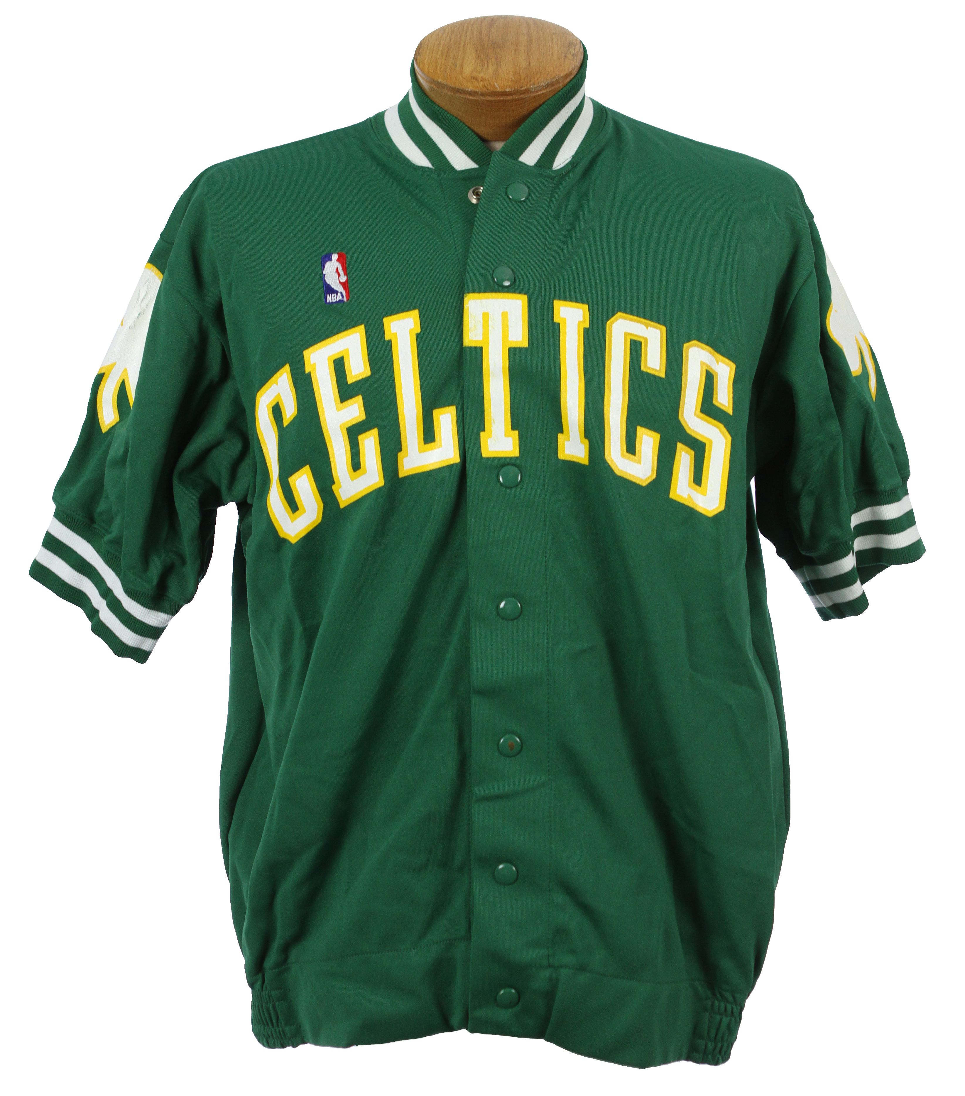 Lot Detail 198788 Dennis Johnson Boston Celtics Game Worn Warm Up