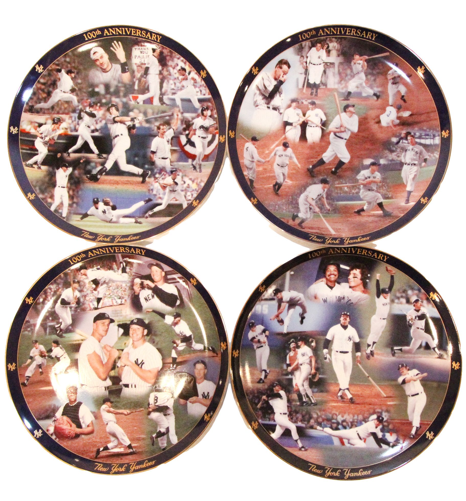 Lot Detail 19032003 100th Anniversary New York Yankees Porcelain