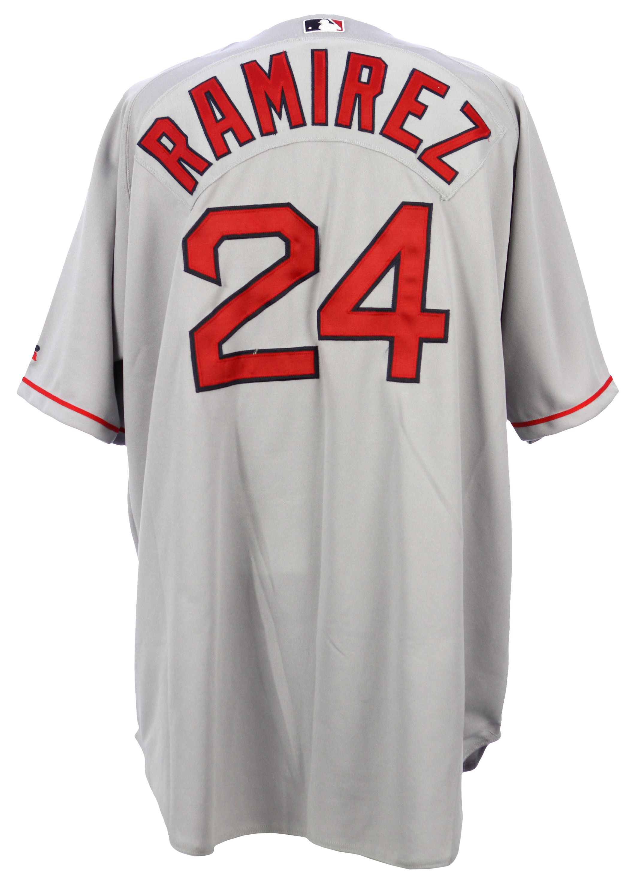 Lot Detail 2004 Manny Ramirez Boston Red Sox Signed Game Worn Road