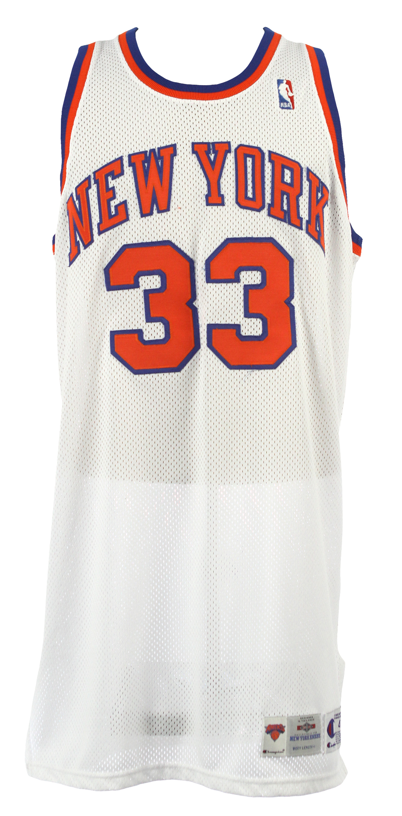 Lot Detail 199596 Patrick Ewing New York Knicks Game Worn Home