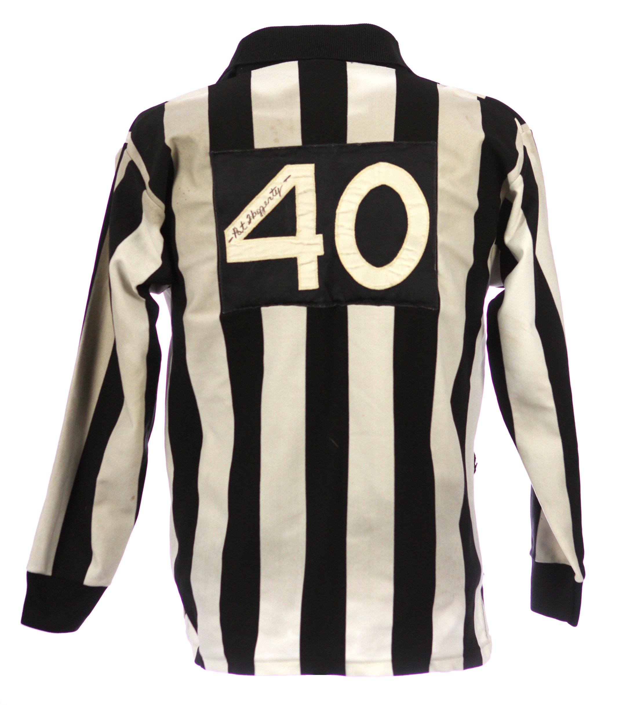 Lot Detail 1970's circa Pat Haggerty NFL Referee Signed Game Worn