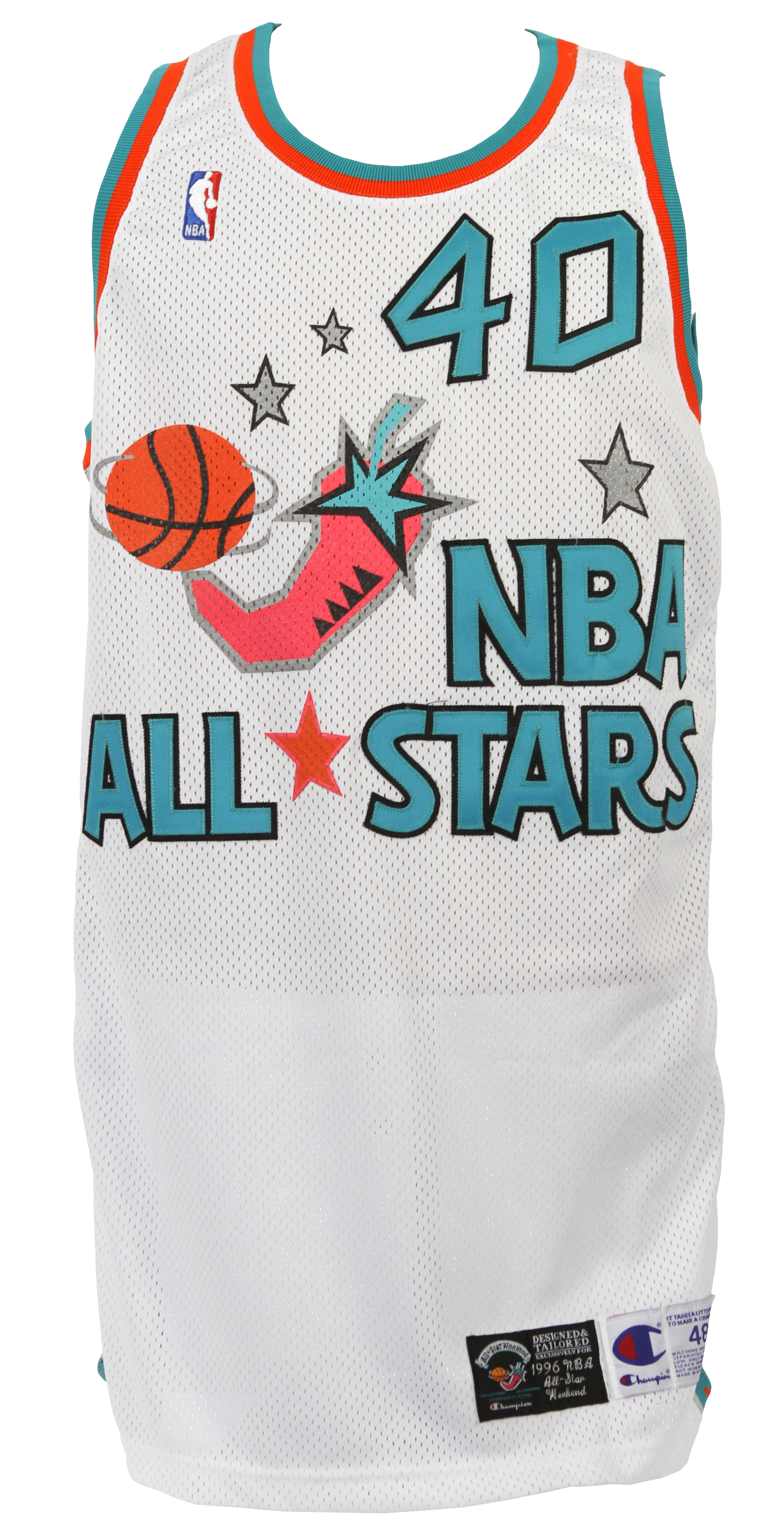 Lot Detail 1996 Shawn Kemp Seattle Supersonics All Star Game Jersey