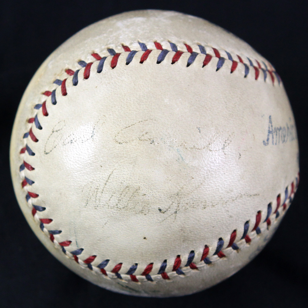 Lot Detail 192731 OAL Barnard Baseball Misc Signed Baseball (JSA)