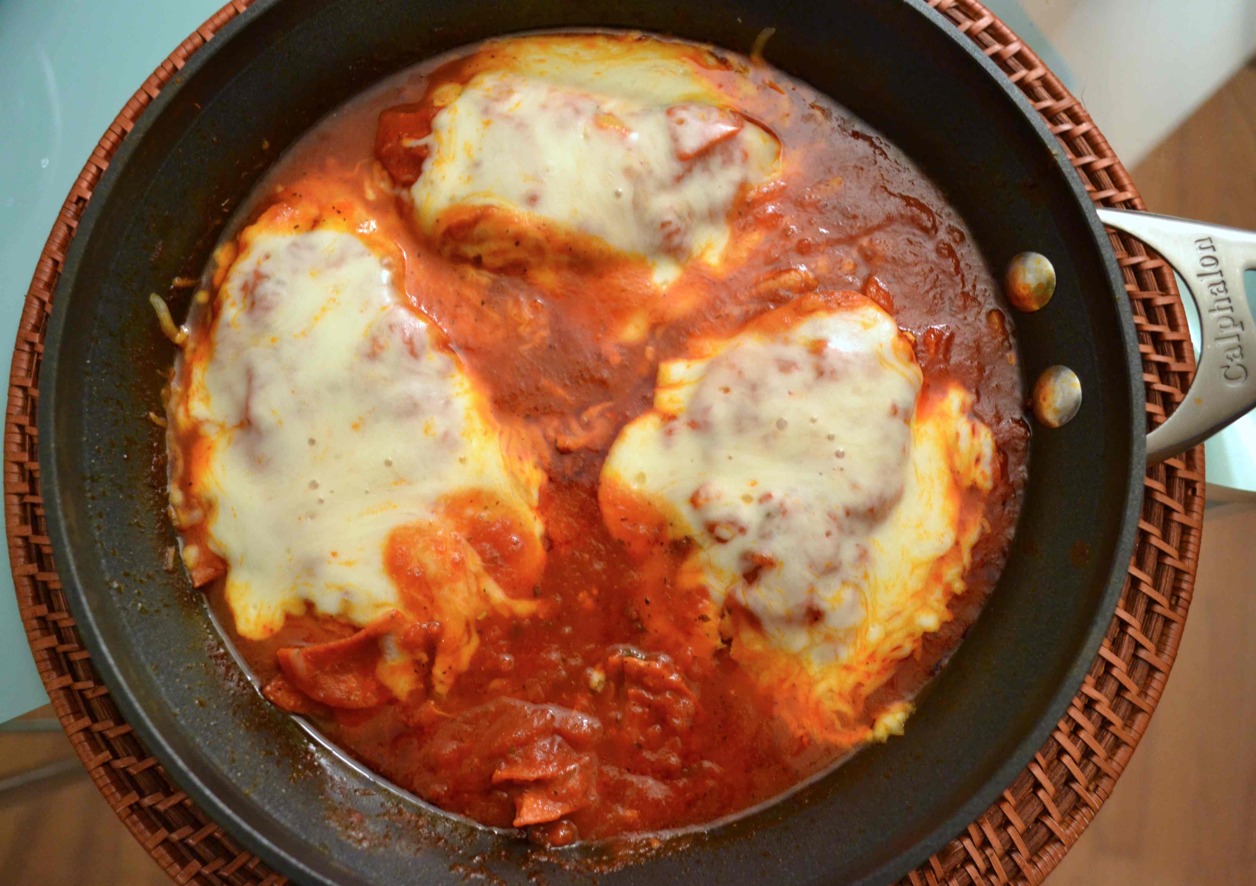 Most Loved Recipes Cheesy Pepperoni Chicken