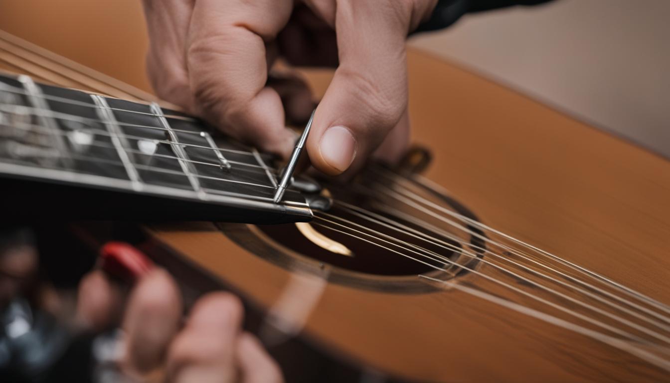 Optimal Acoustic Guitar Action Height Guide MeasuringKnowHow