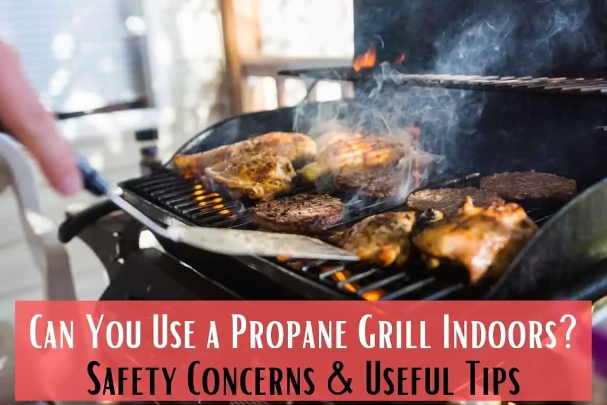 Can You Use a Propane Grill Indoors? Safety Concerns & Useful Tips to