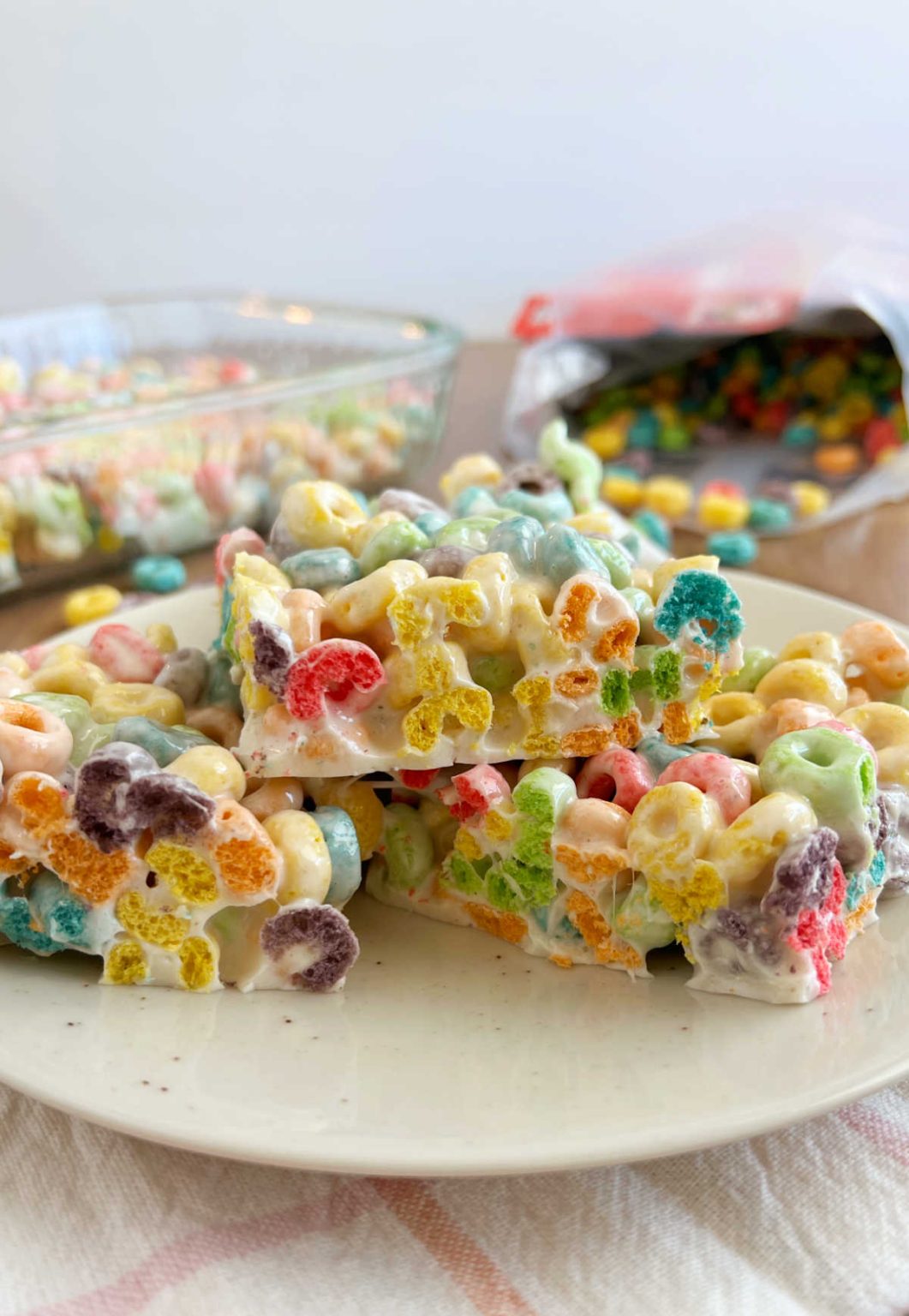 Fruit Loop Bars Recipe (Cereal Treats) Meatloaf and Melodrama