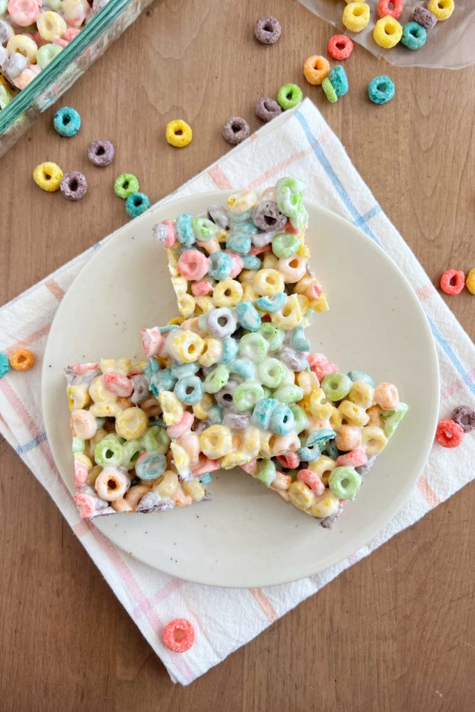 Fruit Loop Bars Recipe (Cereal Treats) Meatloaf and Melodrama