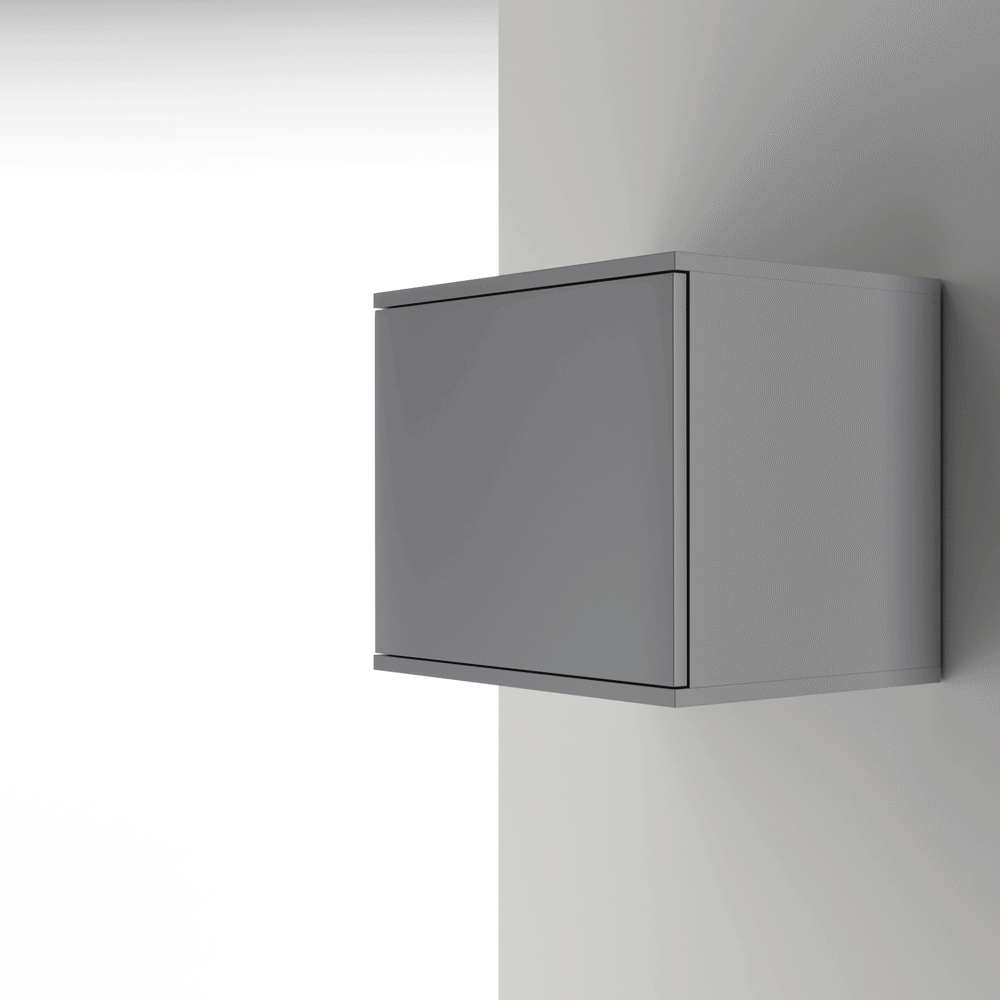 Garderoba Orion z szafami, nadstawkami oraz szafką na buty biały