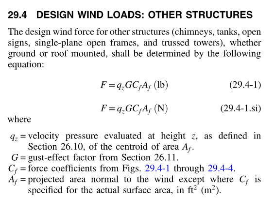 ASCE 7 Wind on Stacks and Similar Meca Enterprises Inc