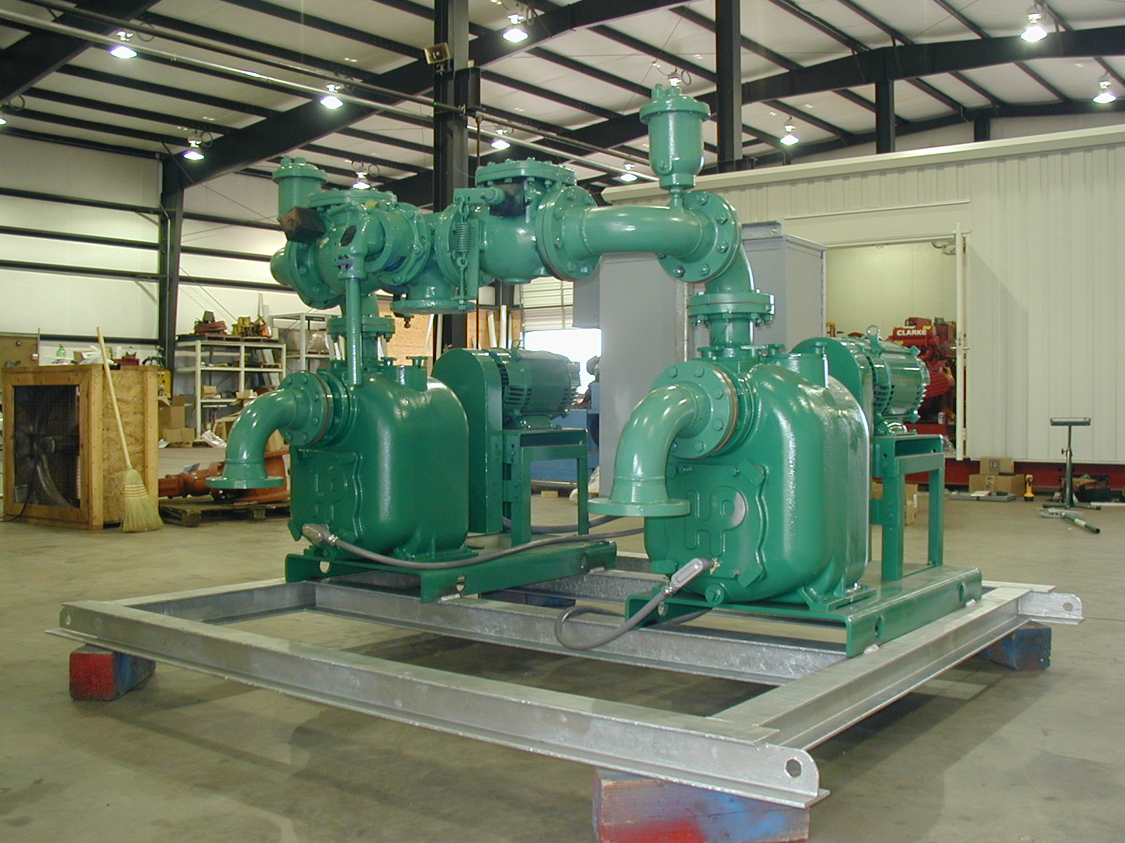 Self Priming Pump Package Mechanical Equipment Company