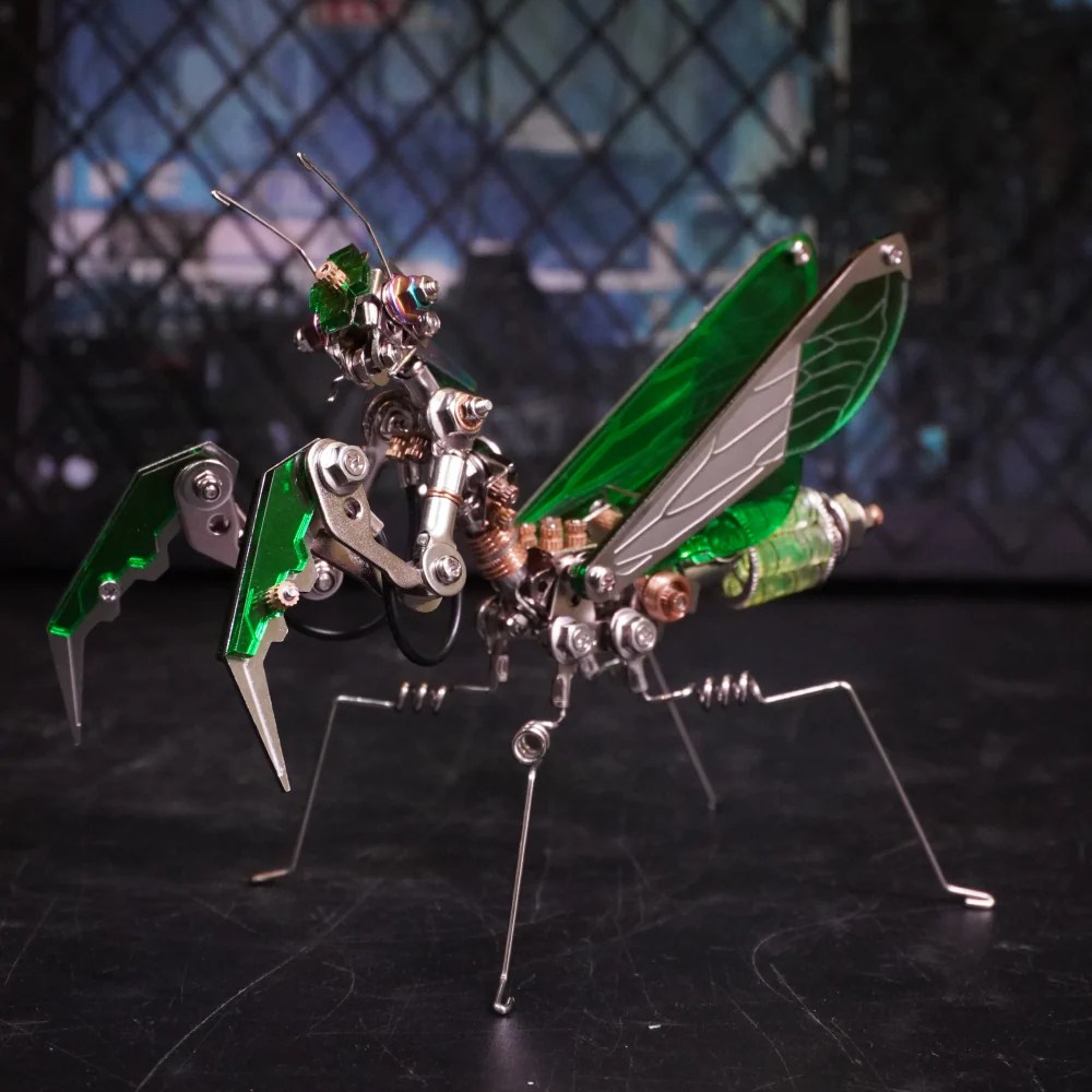 Cyberpunk Mantis3d Metal Puzzles for Adults Mecrob Remake