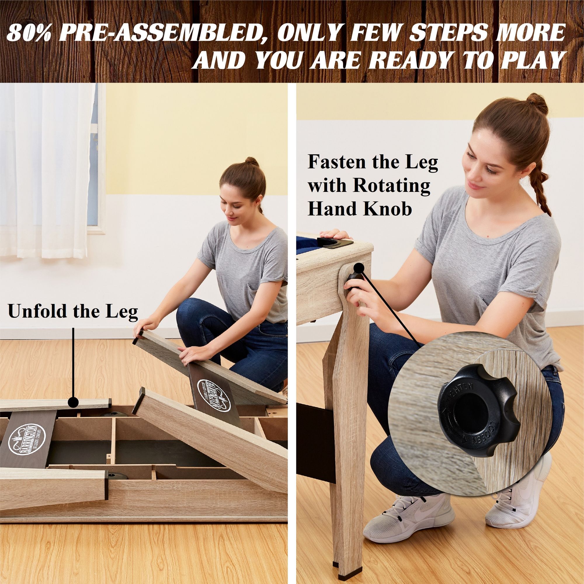 5 Ft Folding Table Target