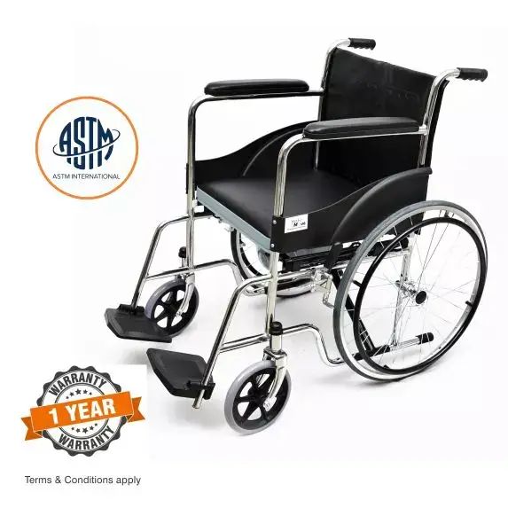 Medemove Wheelchair with Commode Seat Lift 139