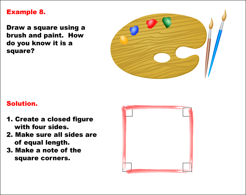 Math Example--Geometric Shapes--Constructing Geometric Shapes: Example