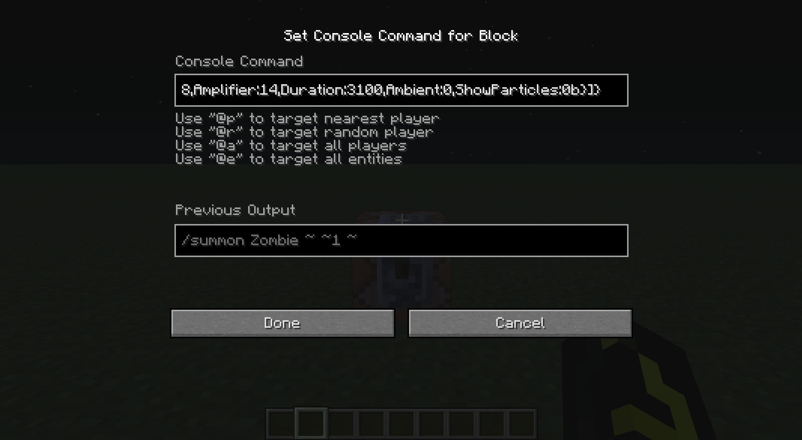 AddPotionEffects [NBT Helper Plugin] Minecraft Mod