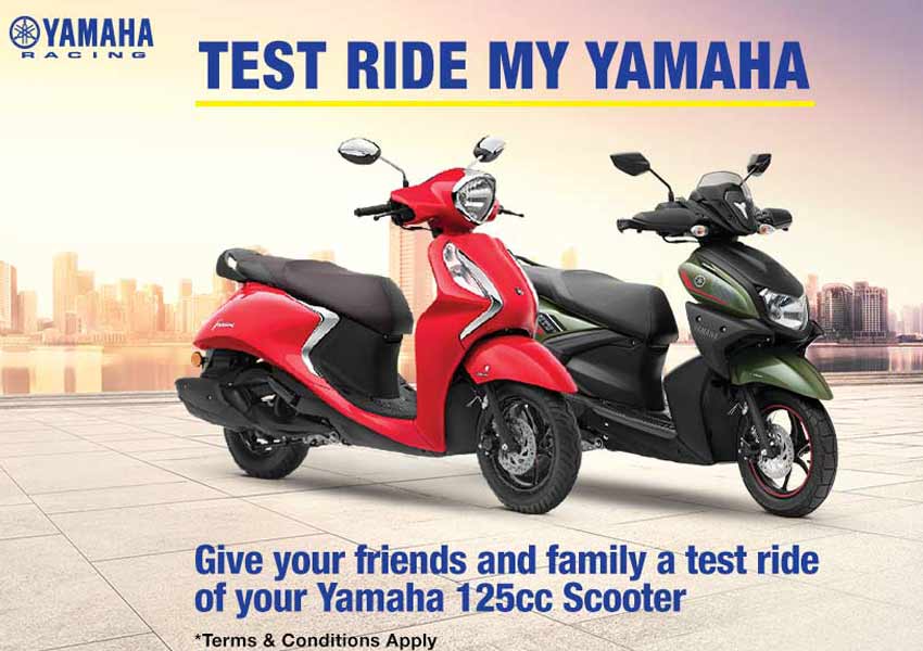 Yamaha launches new campaign Test Ride My Yamaha