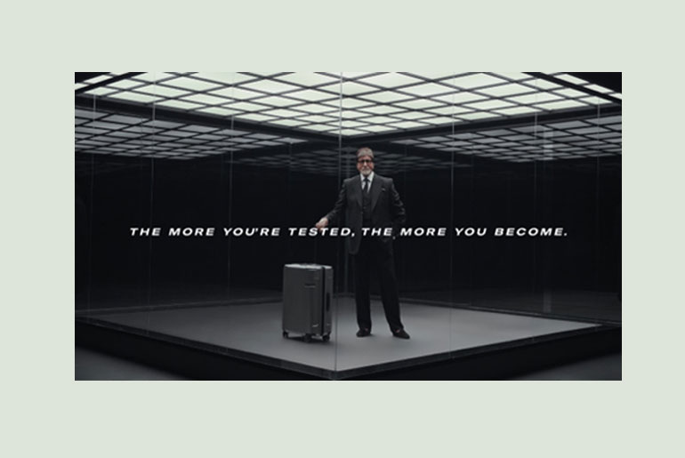 Samsonite’s new campaign Tested like Samsonite celebrates the tests that