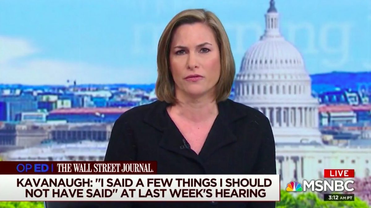 Republican Strategist Susan Del Percio Don't Reward Trump With Kavanaugh(024)