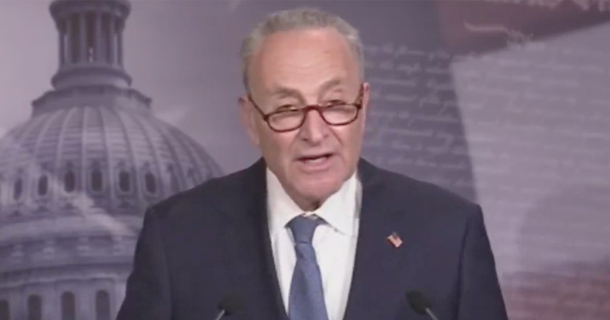 Chuck Schumer Knocks Muted GOP Reactions to Trump