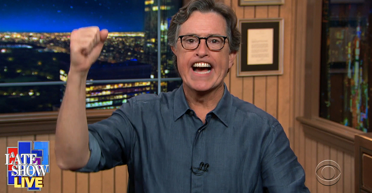 Stephen Colbert Roasts the Second Night of RNC Speeches