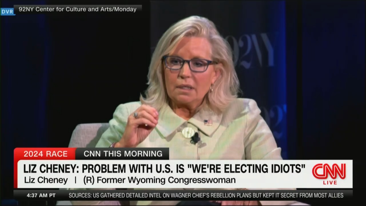 Liz Cheney Has The Answer For What's Wrong With Politics