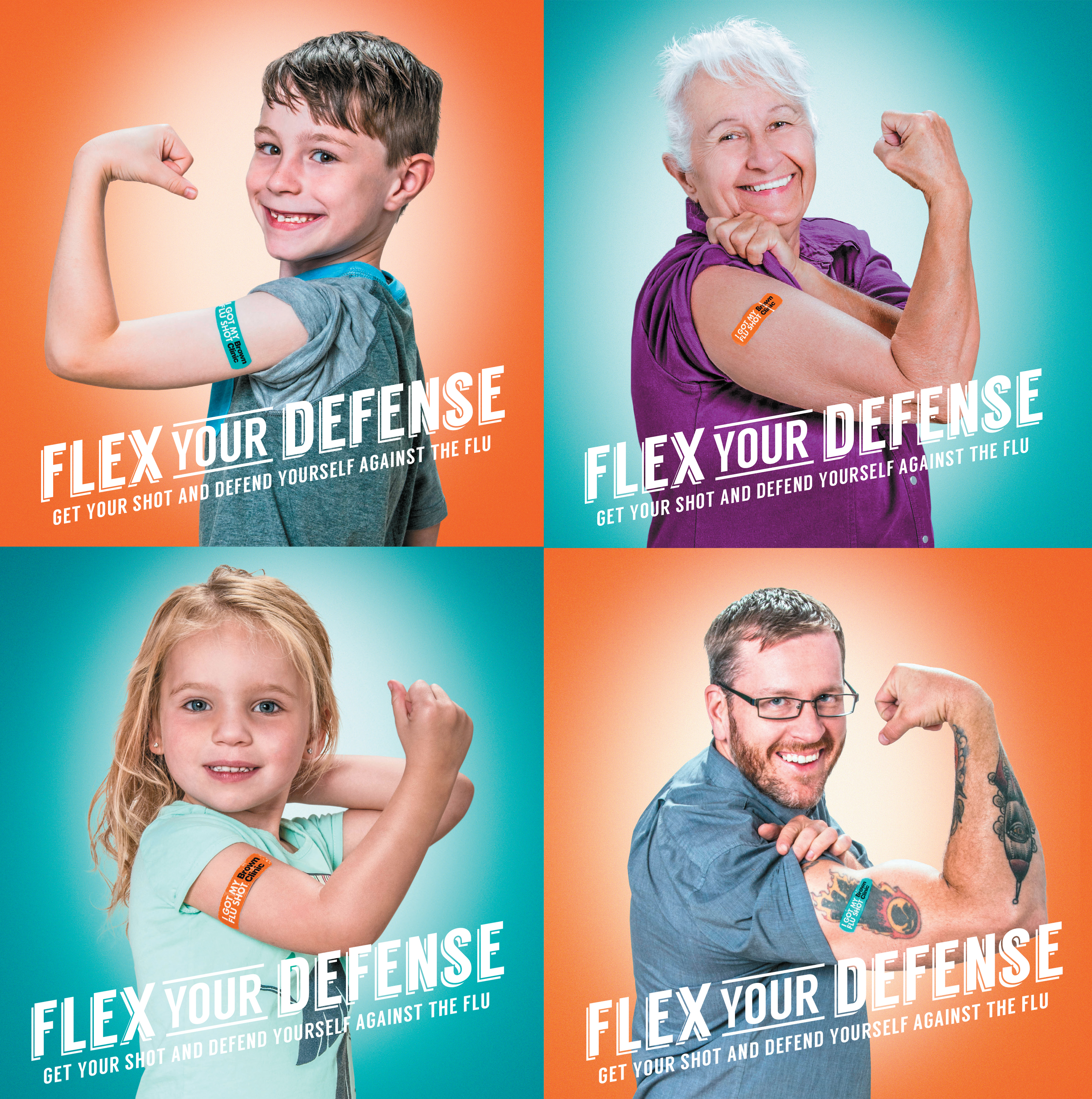 Recent Work Promoting Flu Shots with Brown Clinic Media One