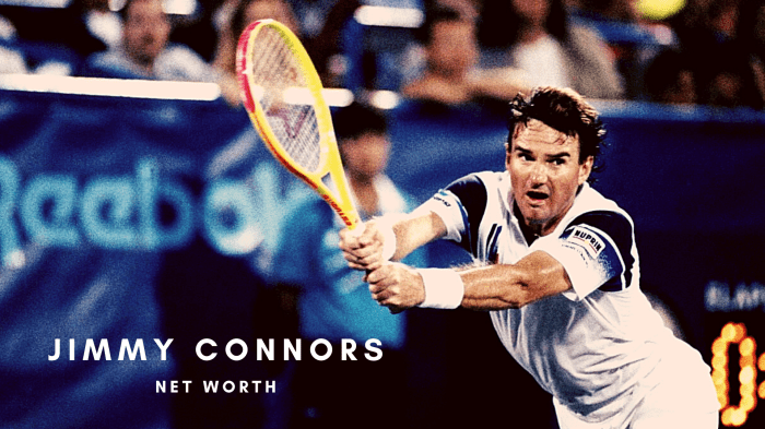 Jimmy connors net worth 2022