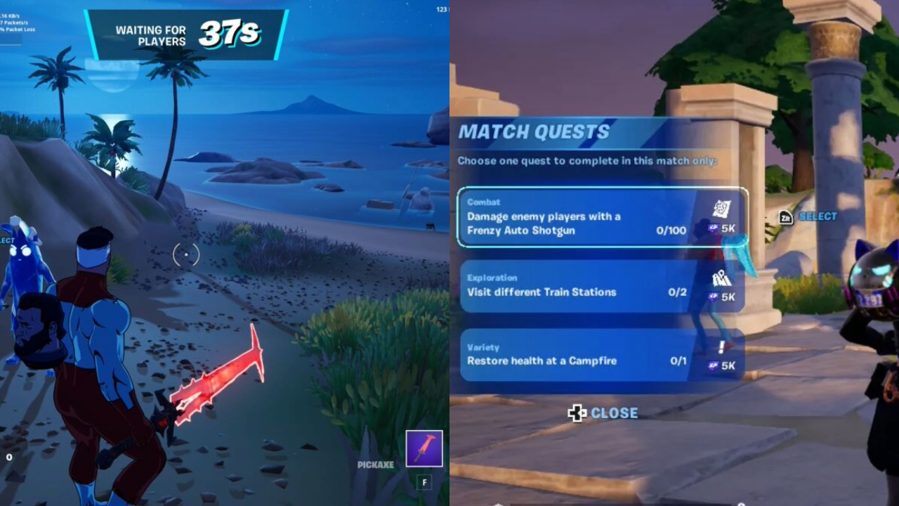 Fortnite Chapter 5 Season 1 What are Fortnite Match Quests? Media