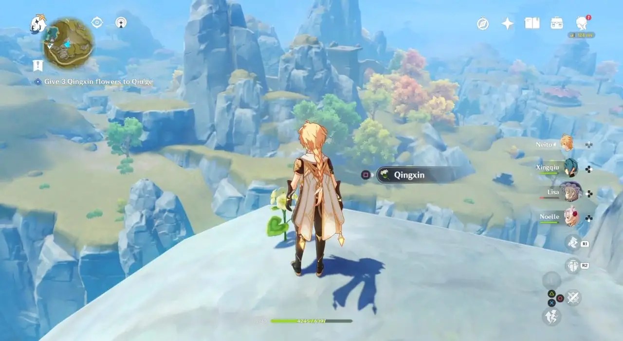 How to find Qingxin in Genshin Impact Media Referee