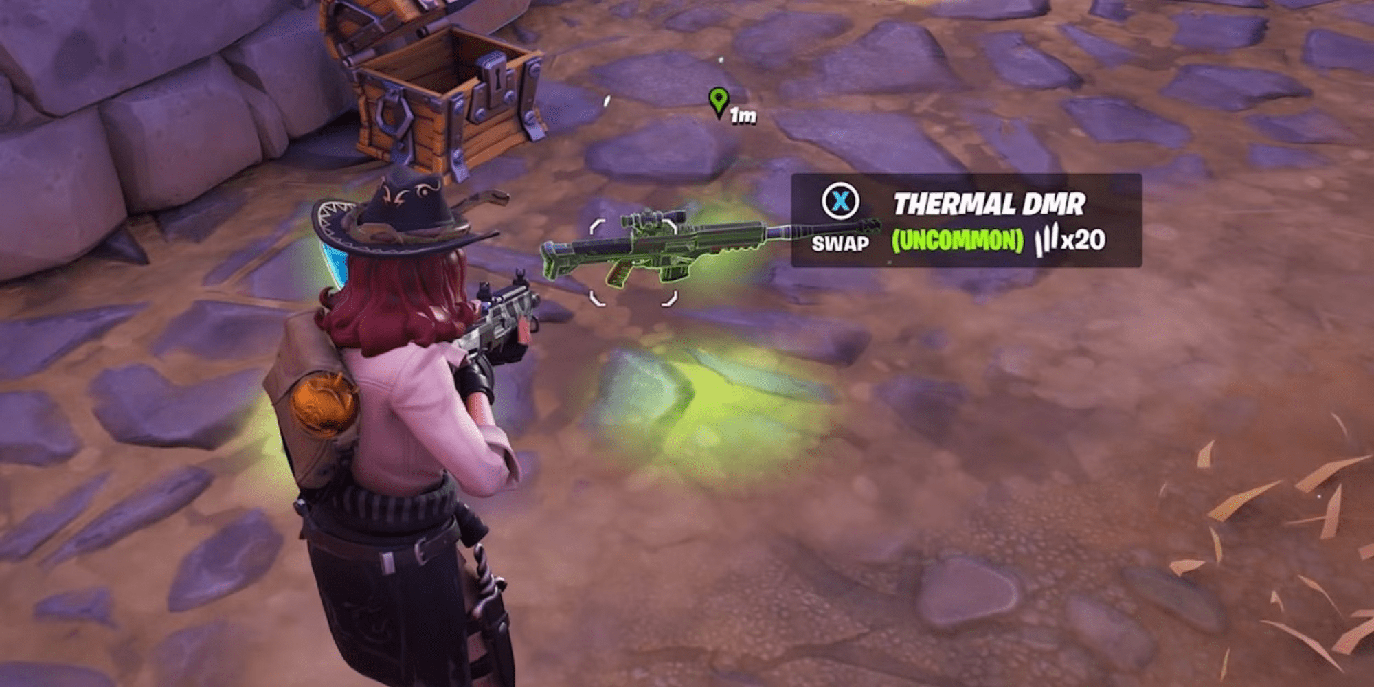 How to get the Thermal DMR in Fortnite Wilds All Locations Media