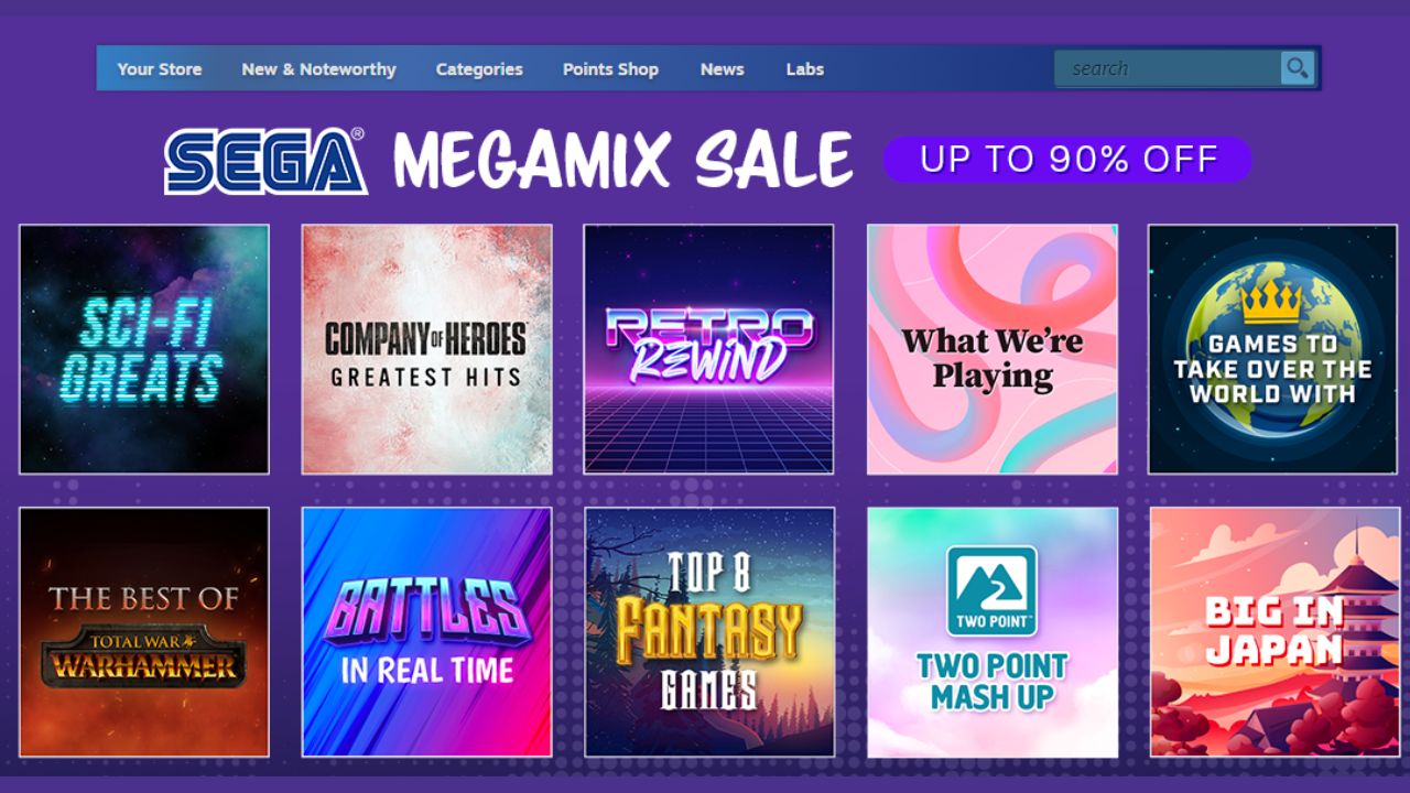 Steam Sega MegaMix Sale 10 Games Worth Buying Media Referee