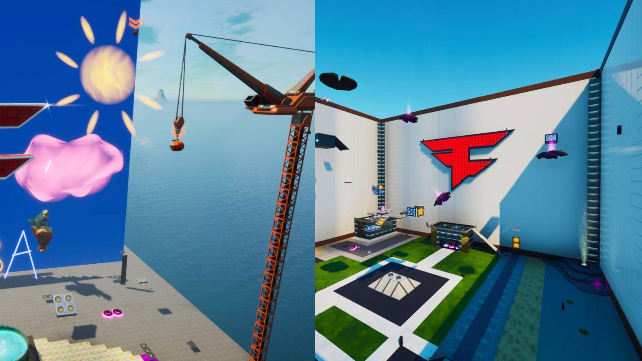 Trickshot Masters Exploring Fortnite Trickshot Map Codes Media Referee