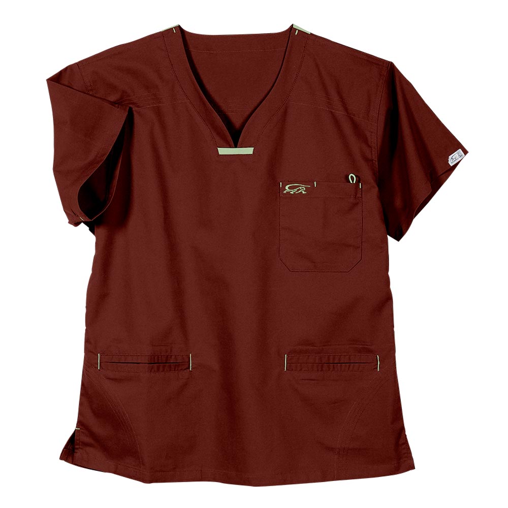 IguanaMed Women's Quattro 3Pocket Scrub Top Medically