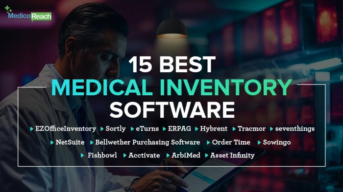 Medical inventory software