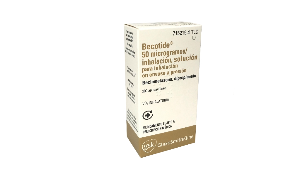 BECOTIDE 50 micrograms/inhalation SOLUTION FOR INHALATION IN CONTAINER