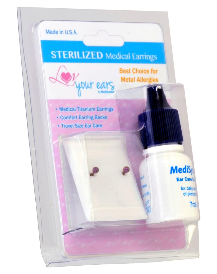 Medisystem Professional Ear Piercing, Earrings and Accessories luv